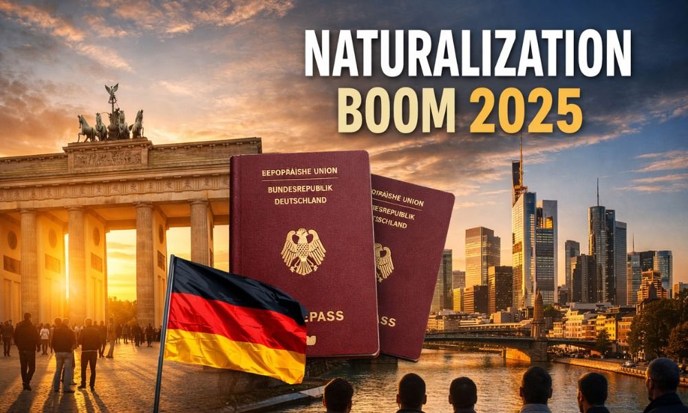 Germany Naturalization Boom in 2025: Record Citizenship Growth Across ...